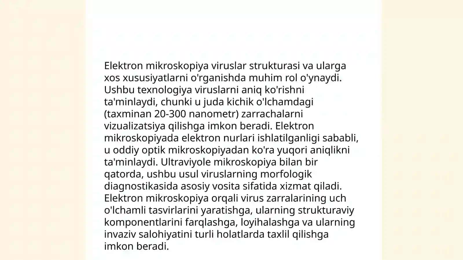 Elektron mikroskopiya usullarini tibbiyotda ahamiyati 4