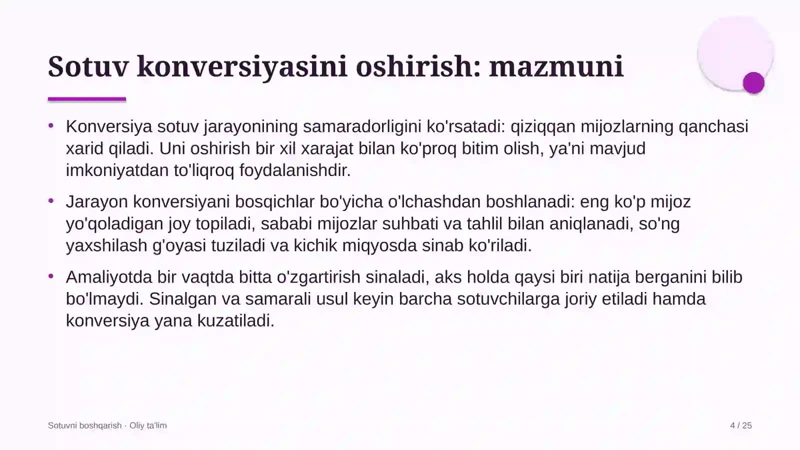 supermarketlar tarmog'ida sotuv konversiyasini oshirish 3131 4