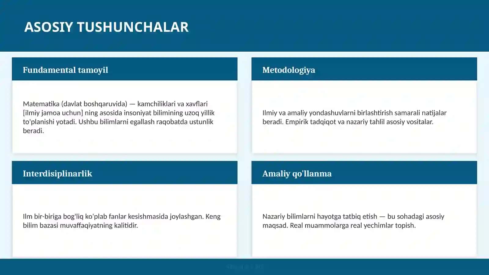 Matematika (davlat boshqaruvida) — kamchiliklari va xavflari [ilmiy jamoa uchun] 4