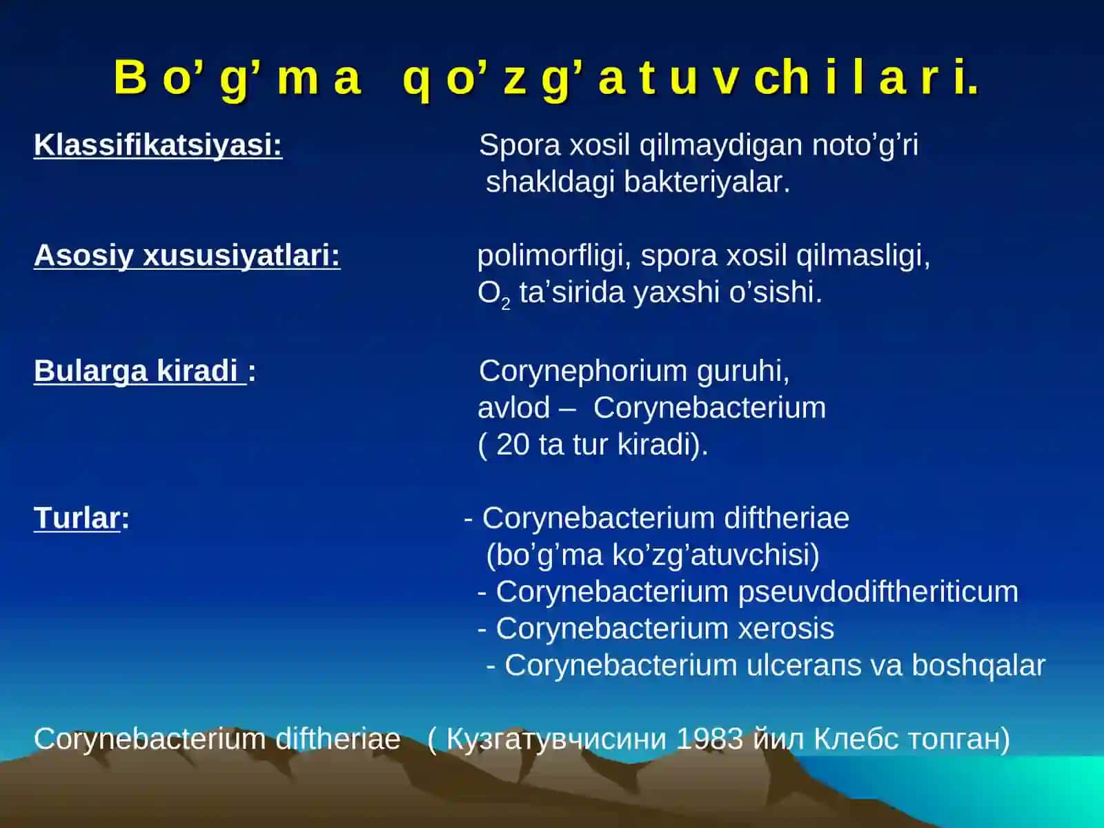 Havo-tomchi yuqumli kasallik qoʼzgʼatuvchilari 4