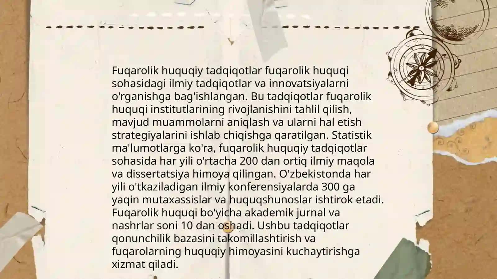 Huquqiy tadqiqotlar turlari 4