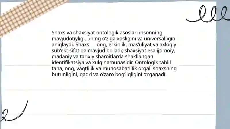 Falsafiy antropologiya. Inson falsafasi 4