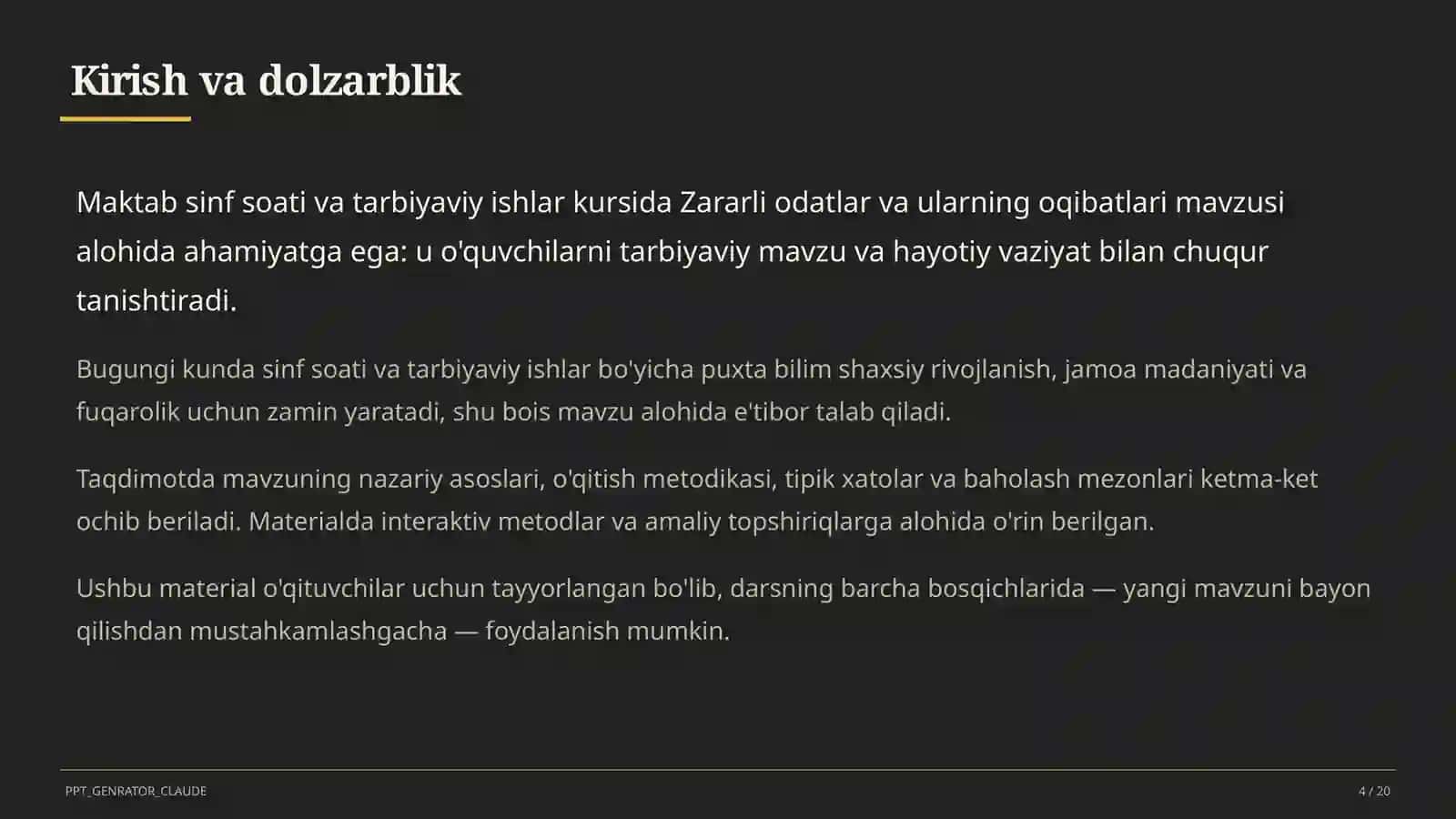 Zararli odatlar va ularning oqibatlari 4
