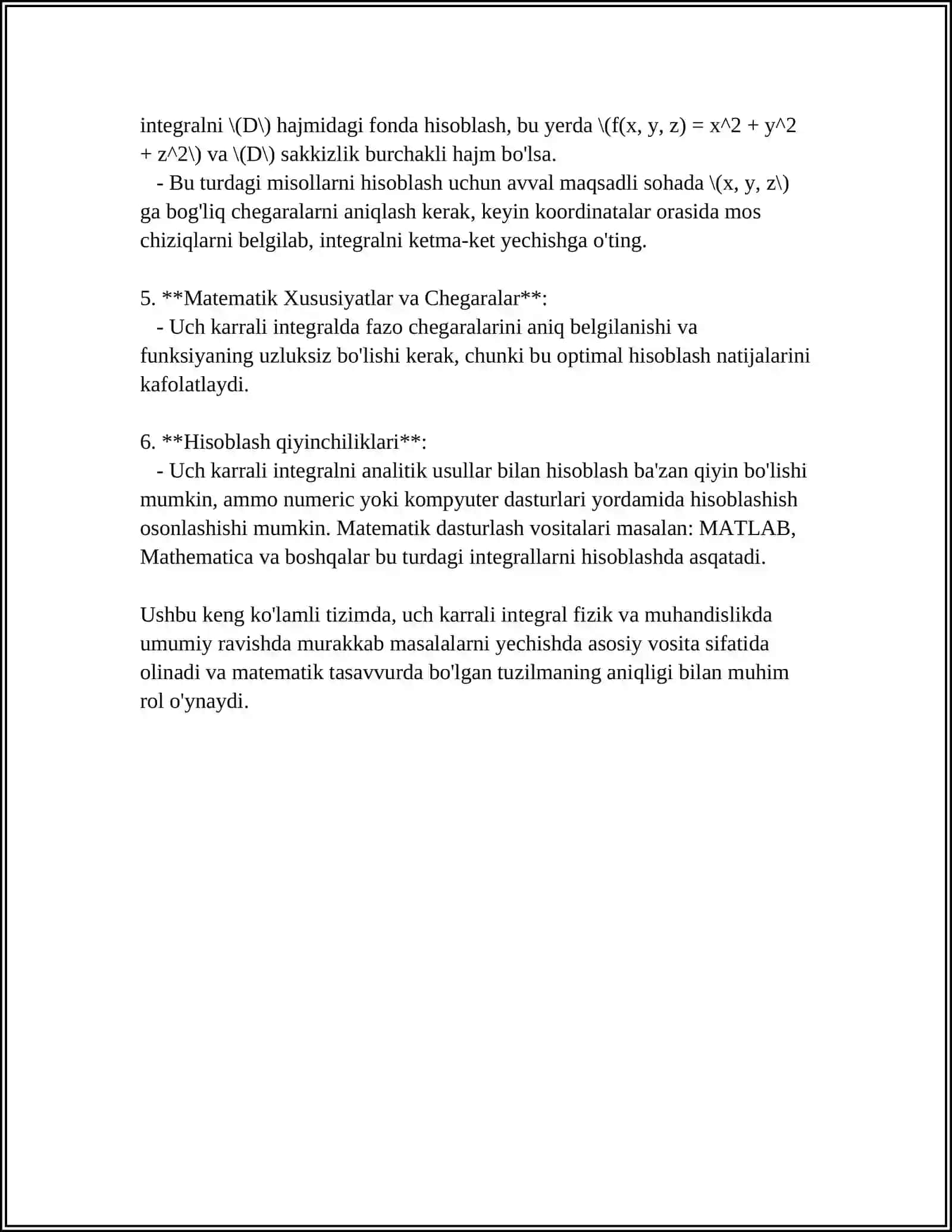 UCH KARRALI INTEGRAL 4