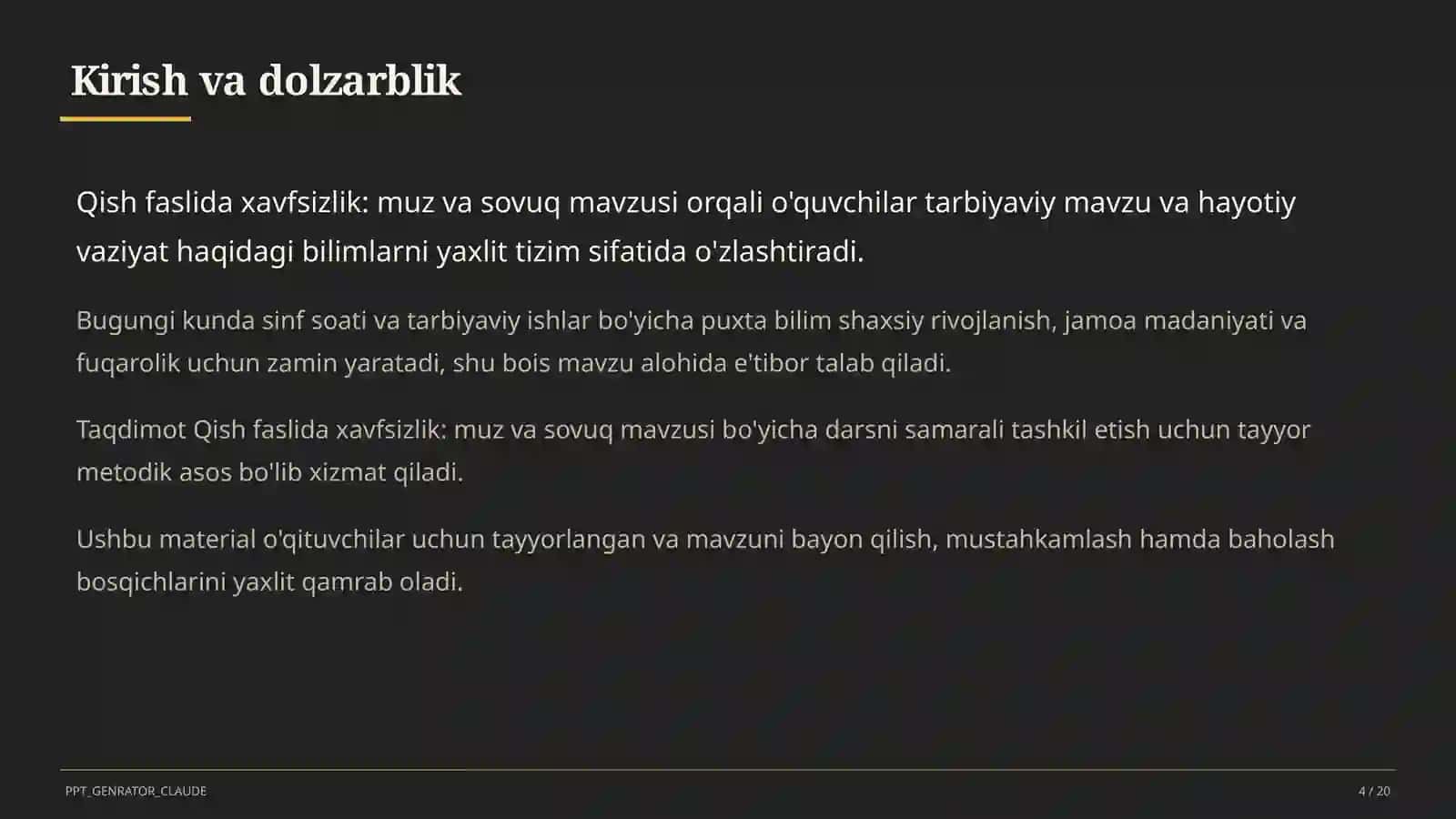Qish faslida xavfsizlik: muz va sovuq 4