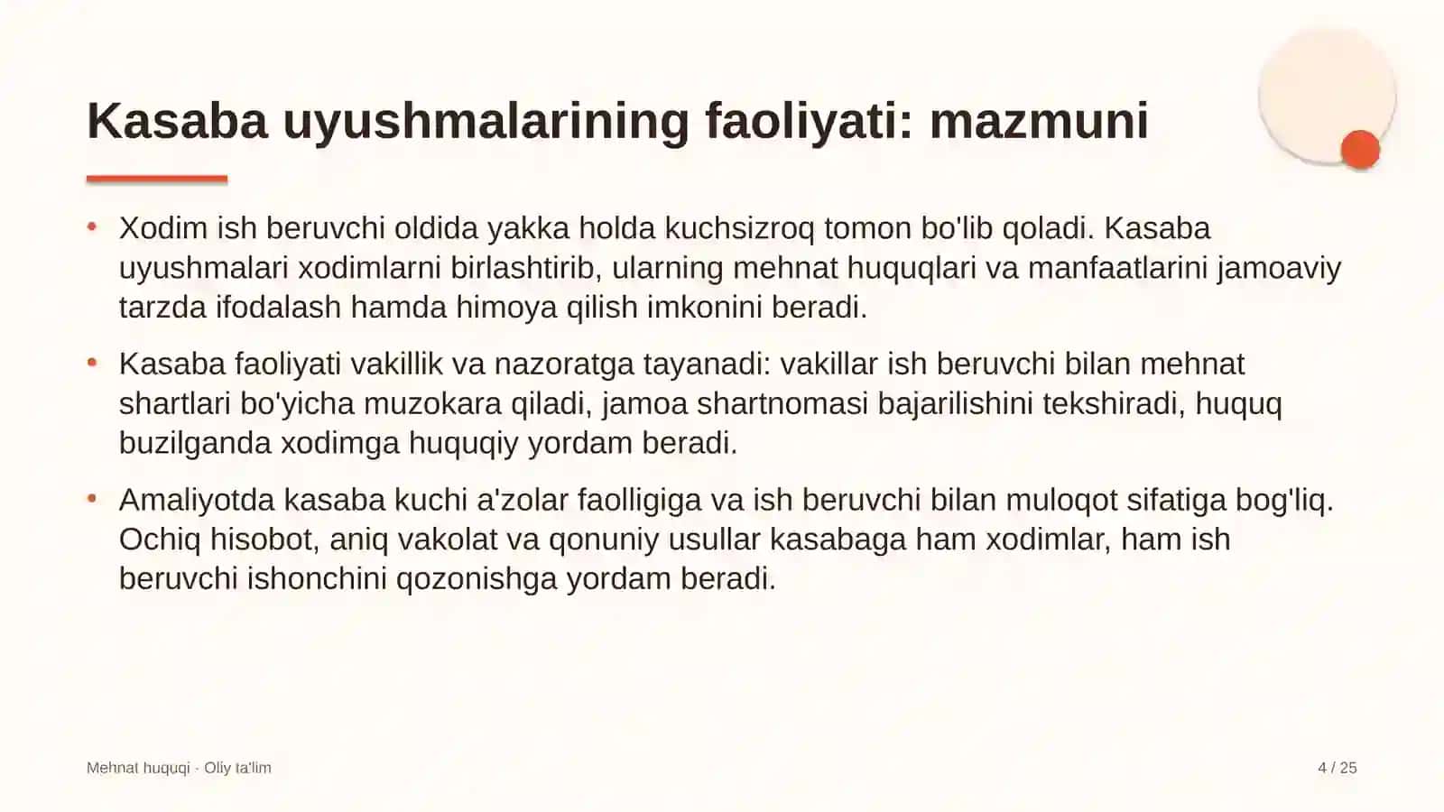 adliya organlarida kasaba uyushmalarining faoliyati 7674 4