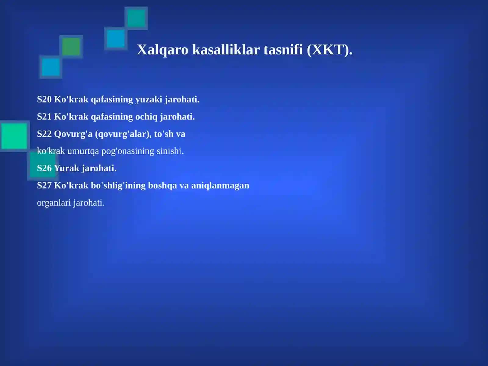 Pnevmotoraks diagnostikasi va shoshilinch yordam 4