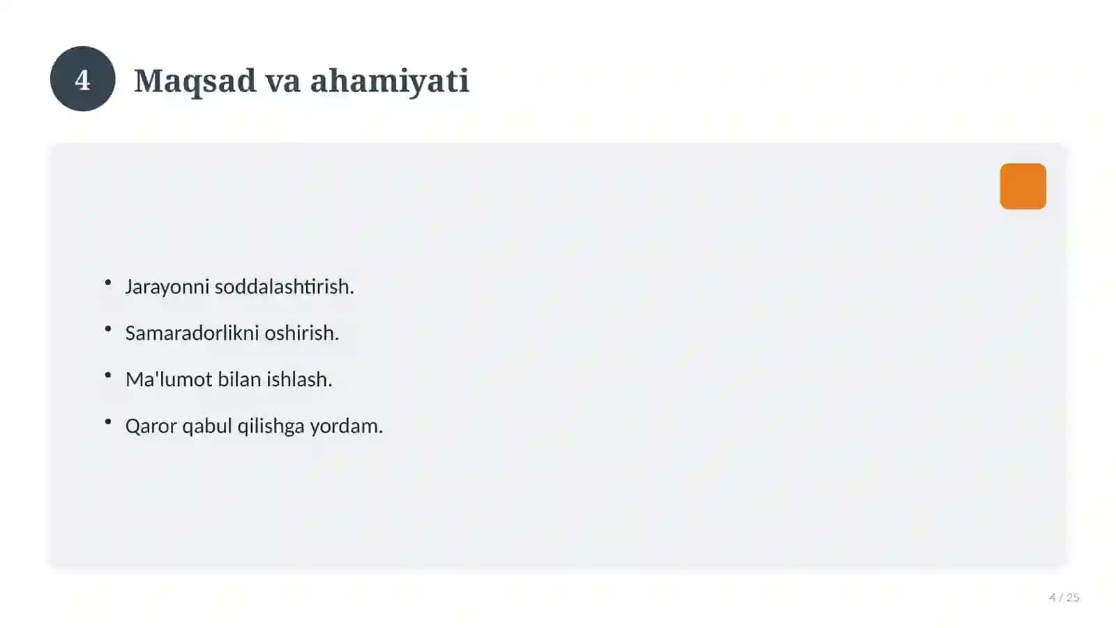 Axborot xavfsizligi va shaxsiy ma'lumotlarni himoyalash 4