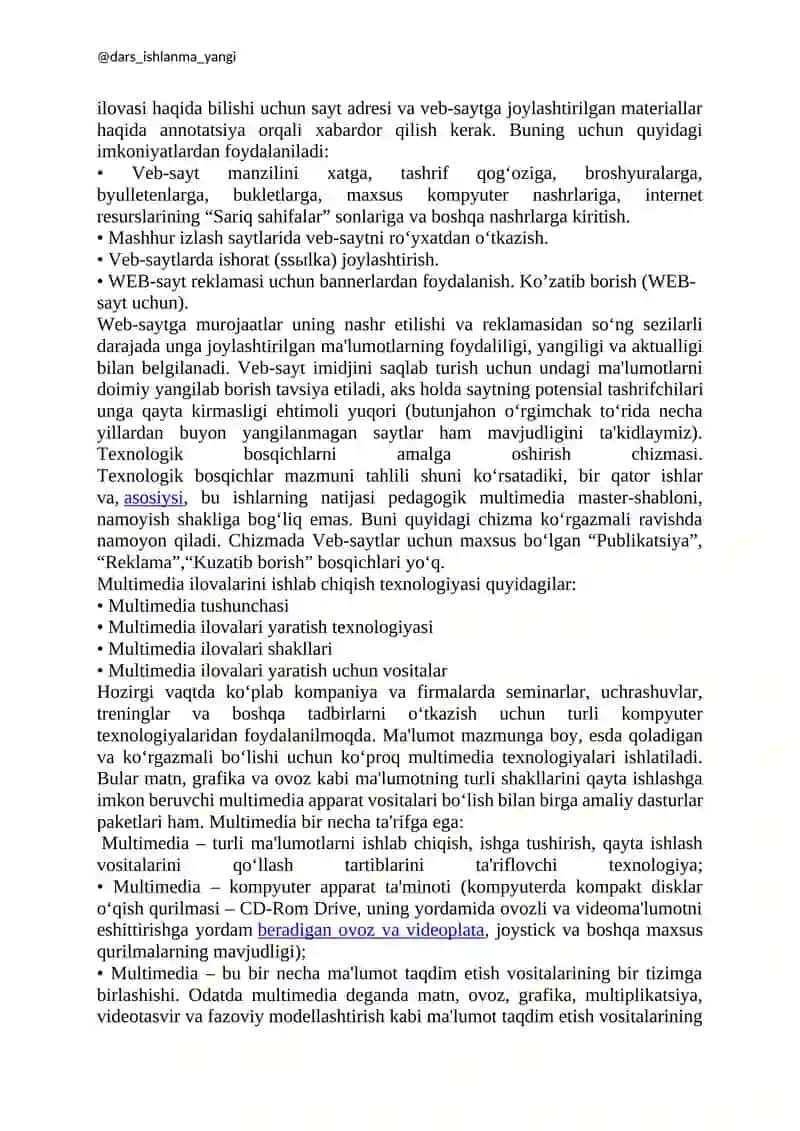 Zamonaviy multimediali ilovalar 4