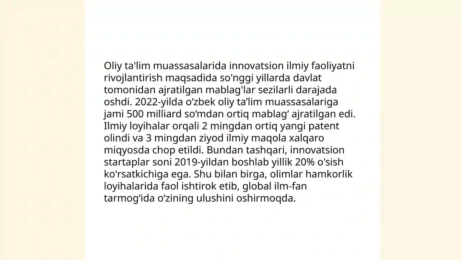 Zamonaviy sharoitda ilmiy faoliyatning tashkiliy shakllarining rivojlanishi 4