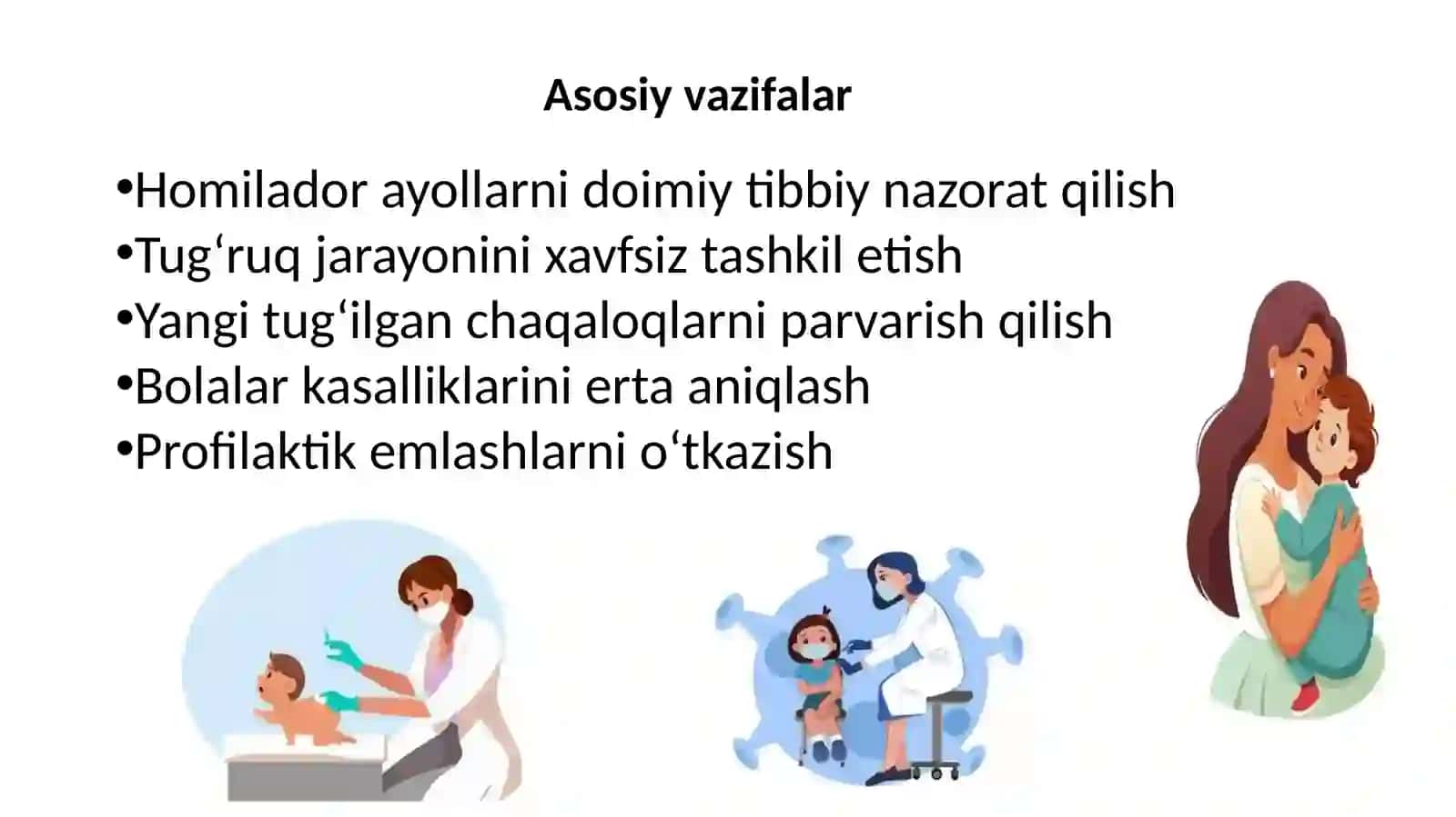 Onalar va bolalar sog'ligi ni muhofaza qilish 4