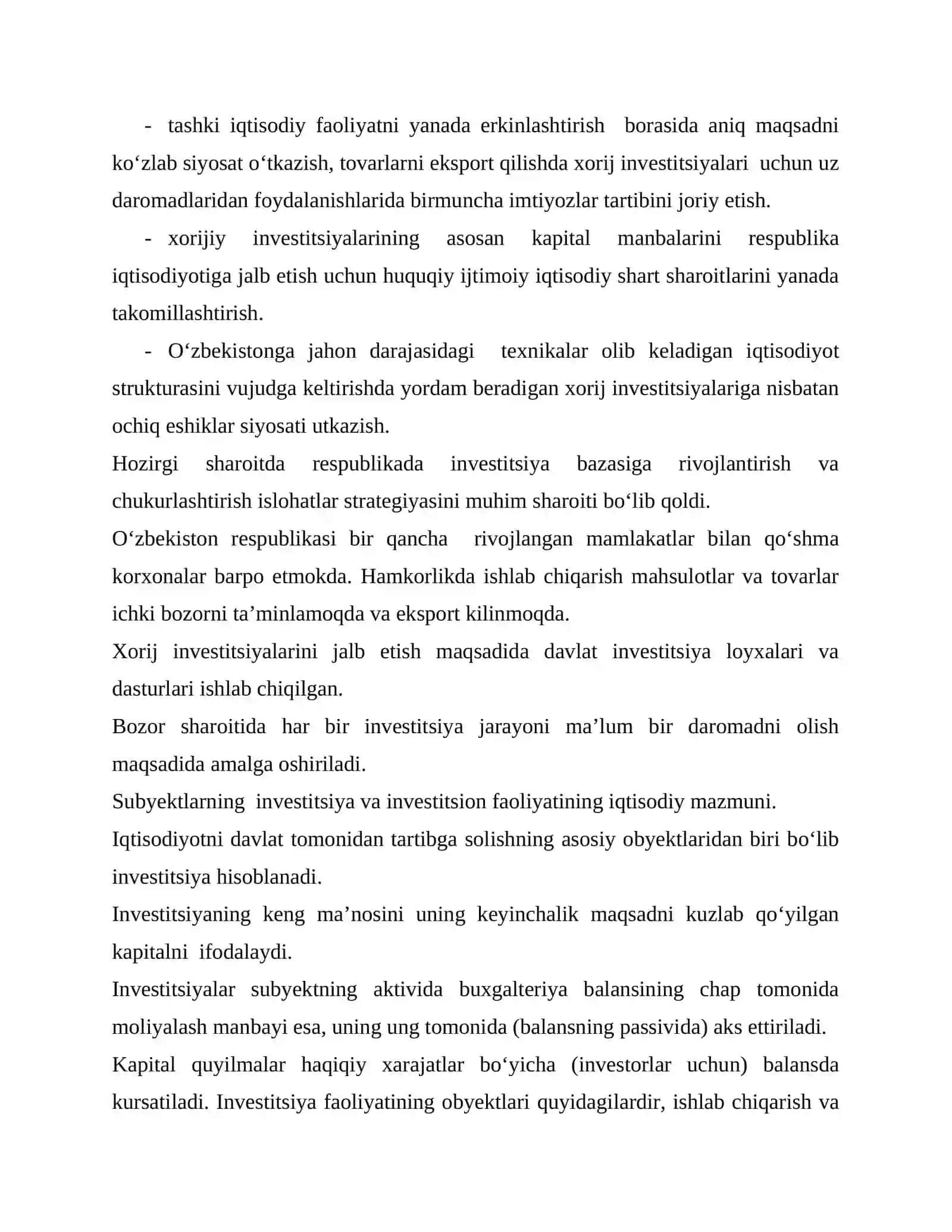 Investitsion portfellarni shakllantirish, baholash va boshqarish 4