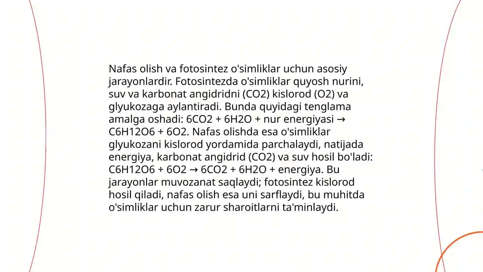 Oʻsimliklarning nafas olishi 4