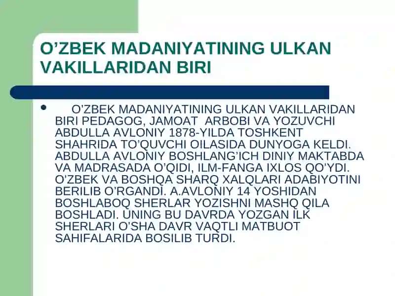 ABDULLA AVLONIYNING PEDAGOGIK FAOLIYATI VA TA'LIM TARBIYA HAQIDAGI QARASHLARI 4