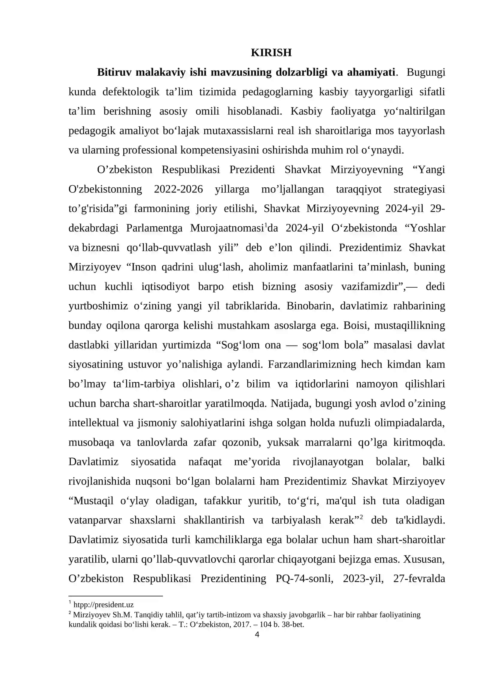 KASBIY FAOLIYATGA YO‘NALTIRILGAN PEDAGOGIK AMALIYOTNING DEFEKTOLOG TAYYORLASHDAGI AHAMIYATI 4