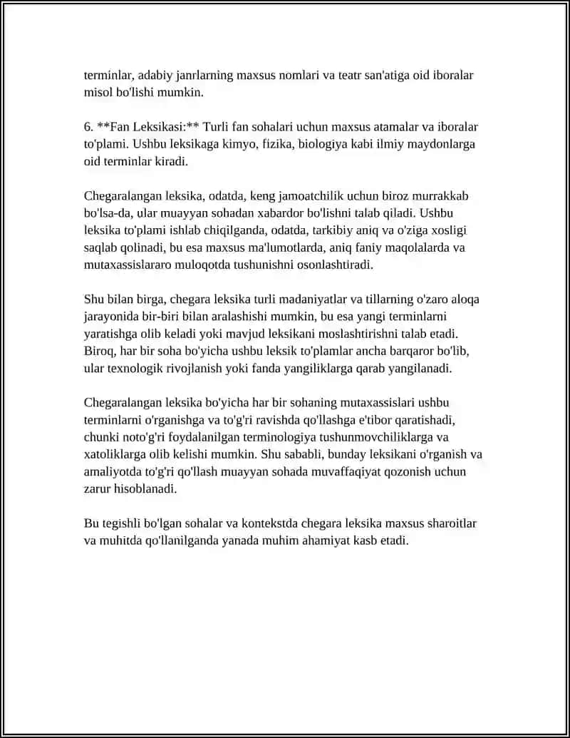 CHEGARALANGAN LEKSIKA, TANTANAVOR LEKSIKA, FRAZEOLOGIZMLAR, MAQOL VA HIKMATLI SO'ZLARNING USLUBIY AHAMIYATI 4