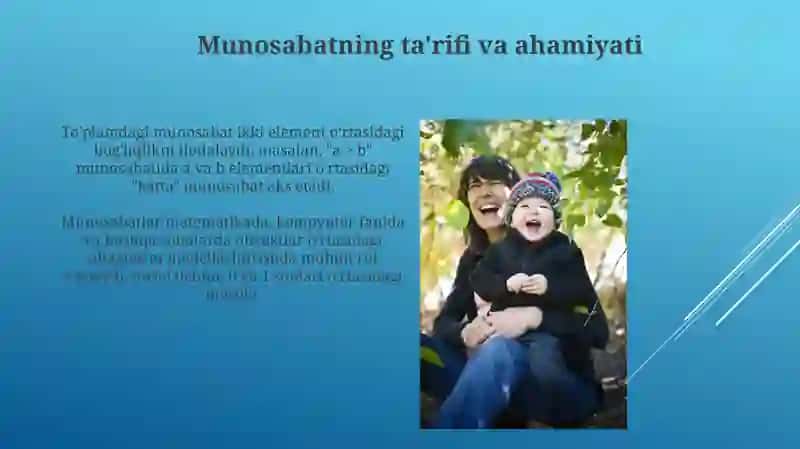 Toʻplamdagi munosabat va uning xossalari 4