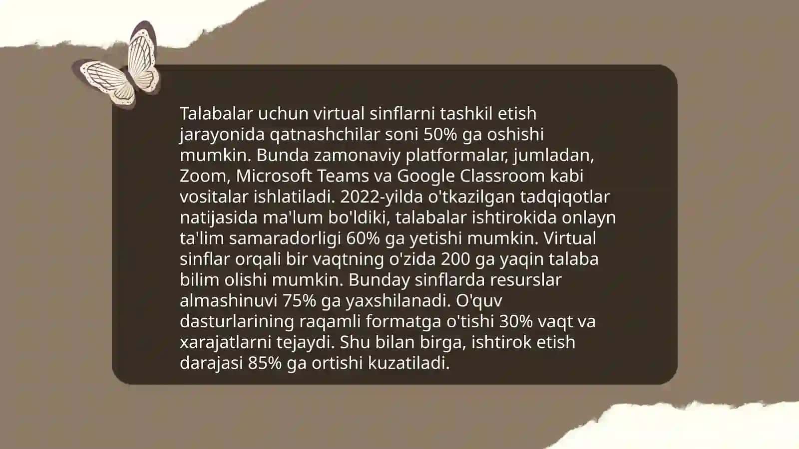 Ta'lim jarayonini tashkil etishda internet xizmatlaridan foydalanish 4