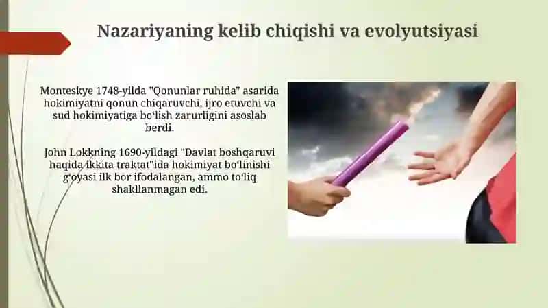 Hokimiyat boʻlinish prinsipi 4