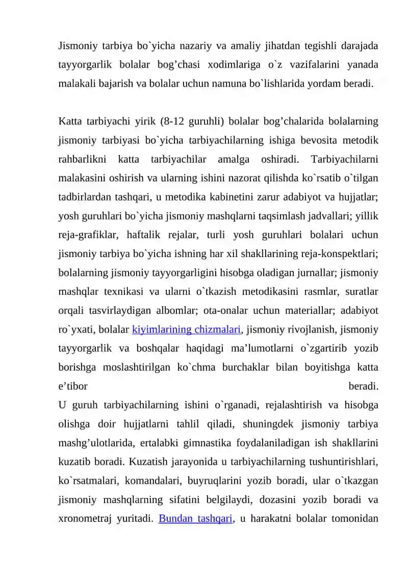 Maktabgacha Yoshdagi Bolalarni Jismoniy Rivojlantirish - Monitoringini Olib Borish 4