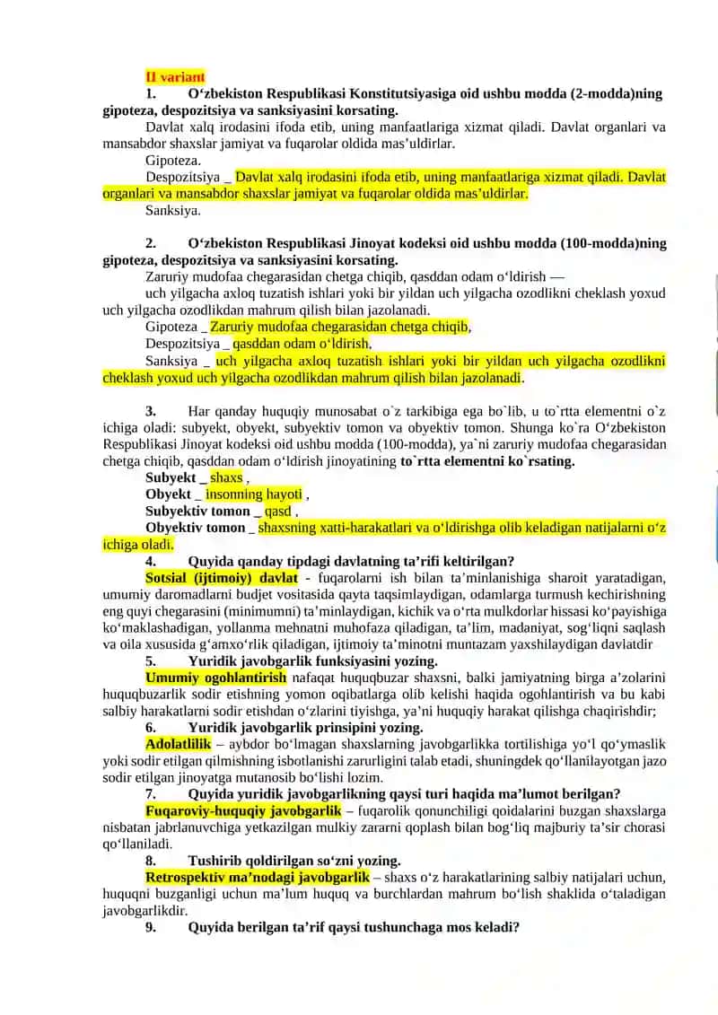 O'zbekiston Respublikasi Konstitutsiyasi va Jinoyat Kodeksi 4