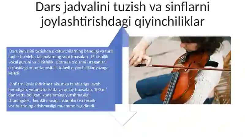 Musiqa mashgʻulotlarini tashkil etishda yuzaga keladigan muammolar 4