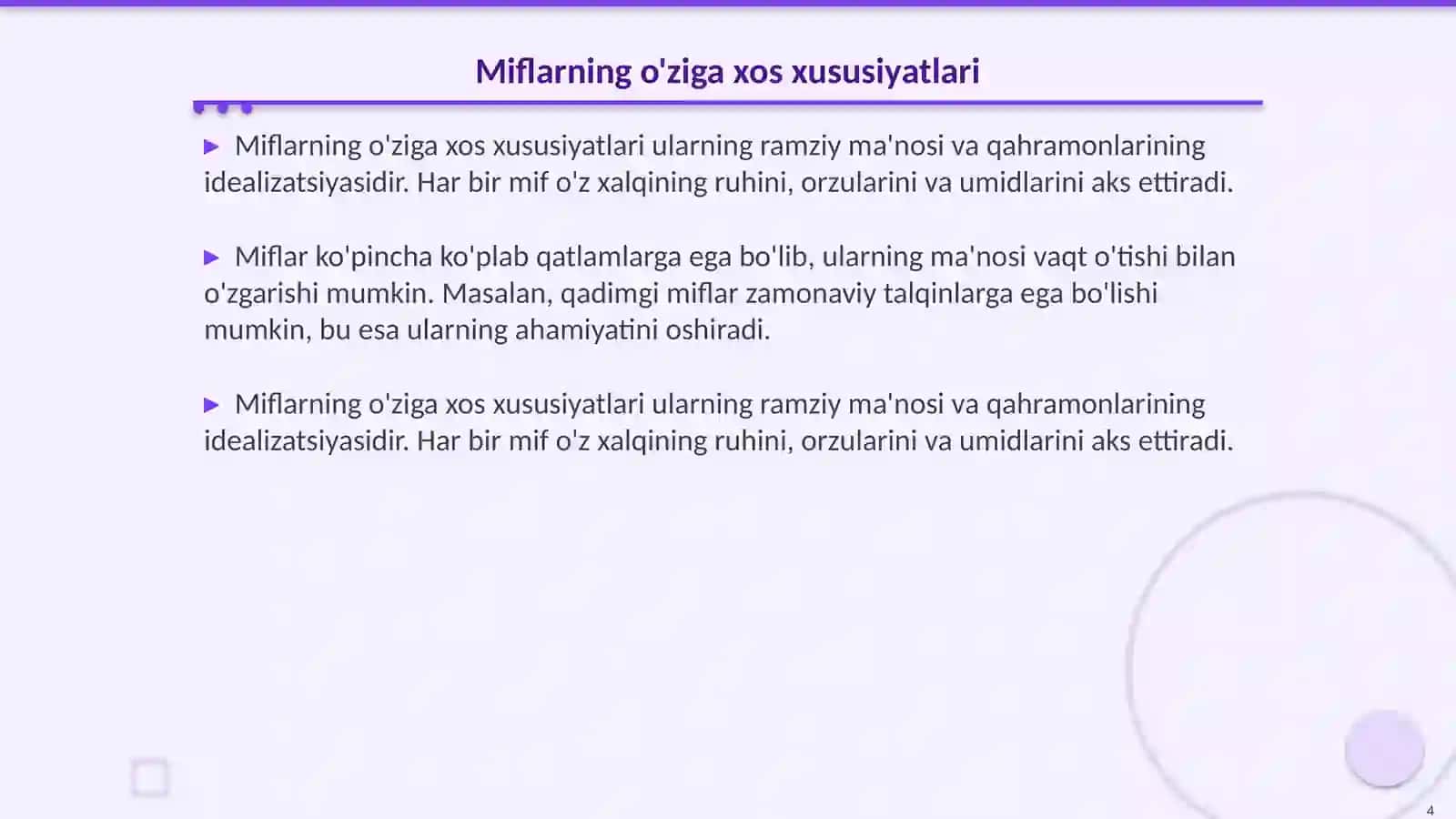 Dunyo xalqlari miflari 4