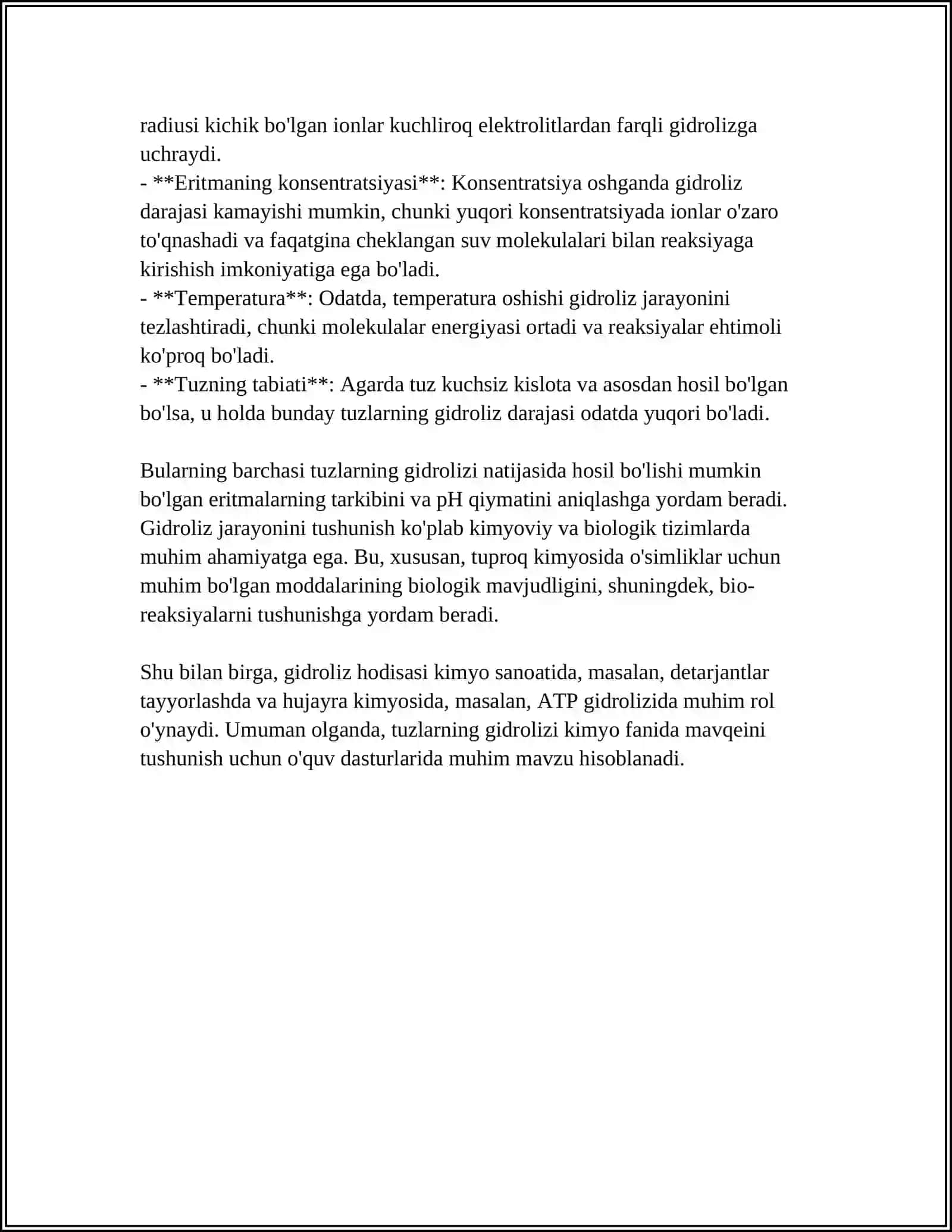 TUZLARNING GIDROLIZI 4