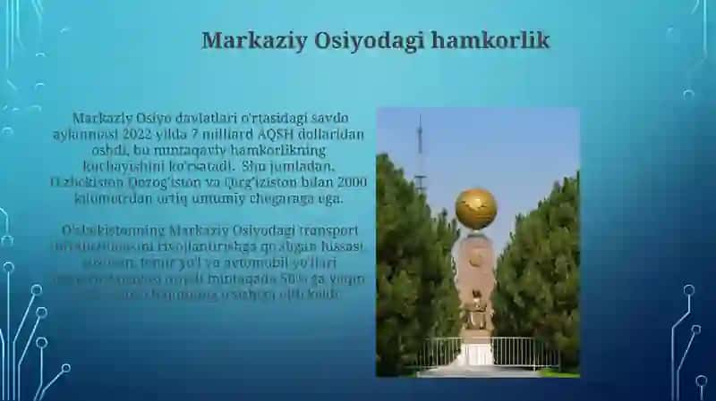 Oʻzbekiston va jahon hamjamiyati 4