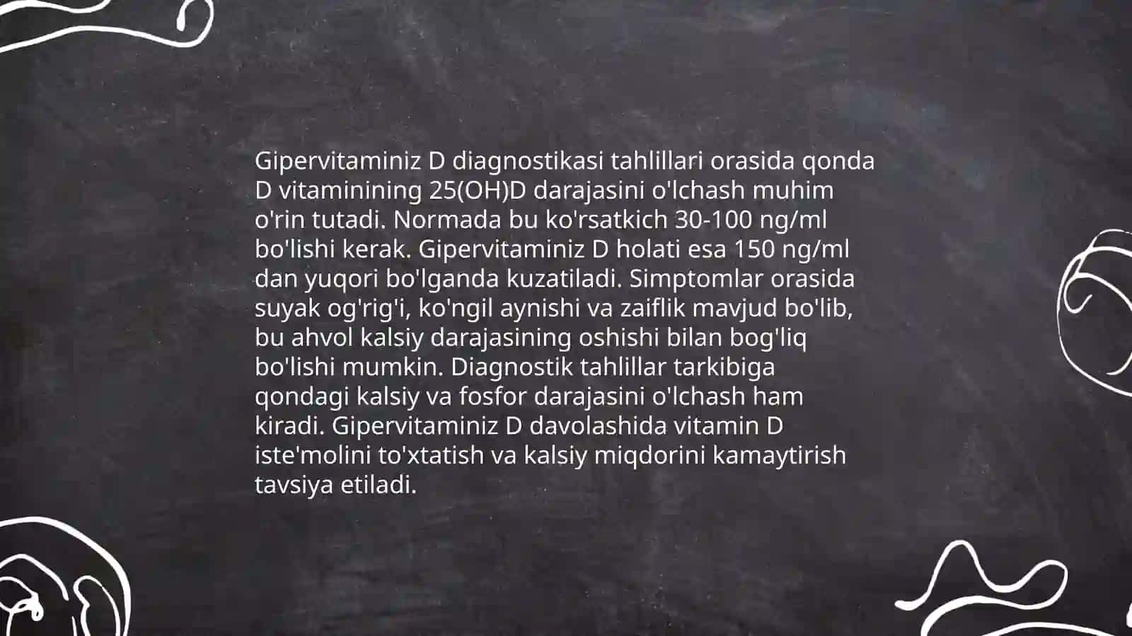 Gipervitaminiz D 4