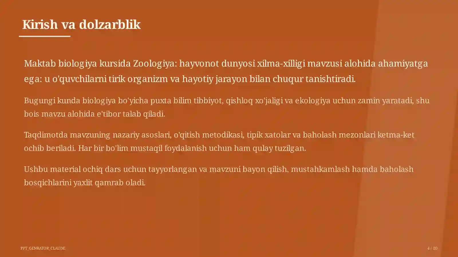 Zoologiya: hayvonot dunyosi xilma-xilligi (7-sinf) 4