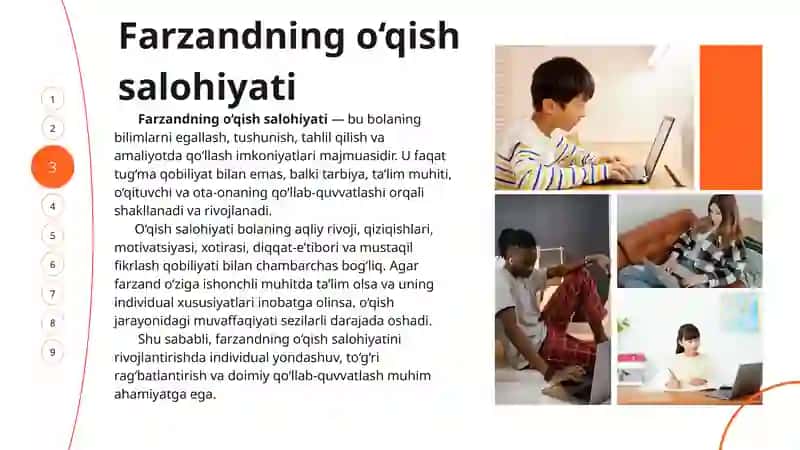 Individual yondashuv va farzandning o'qish salohiyatini oshirish 4