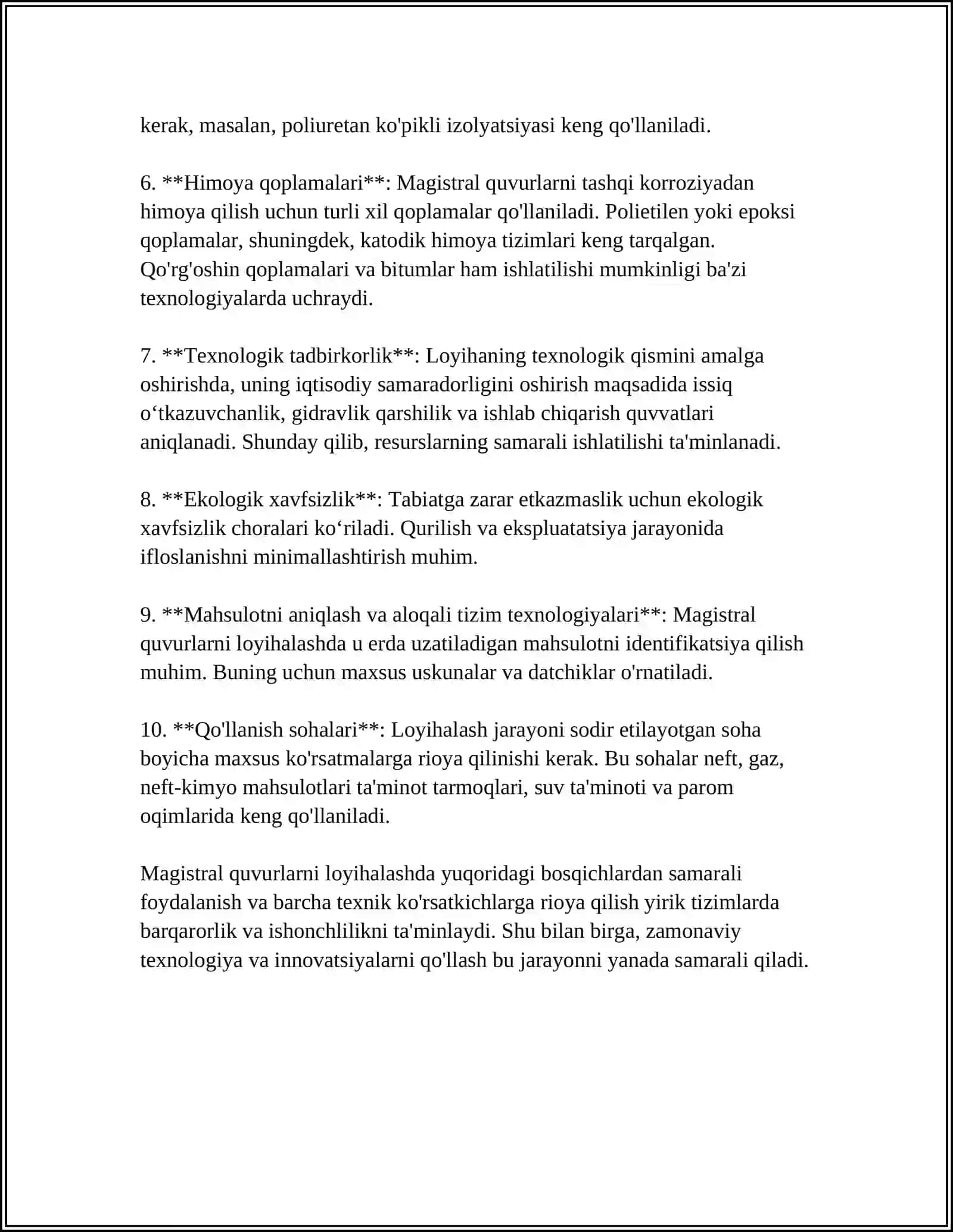 MAGISTRAL QUVURLAR 4