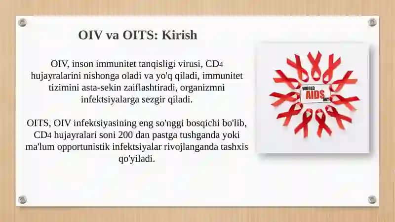 OIV va OITS bilan kasallangan bemorlar bilan ijtimoiy ish 4