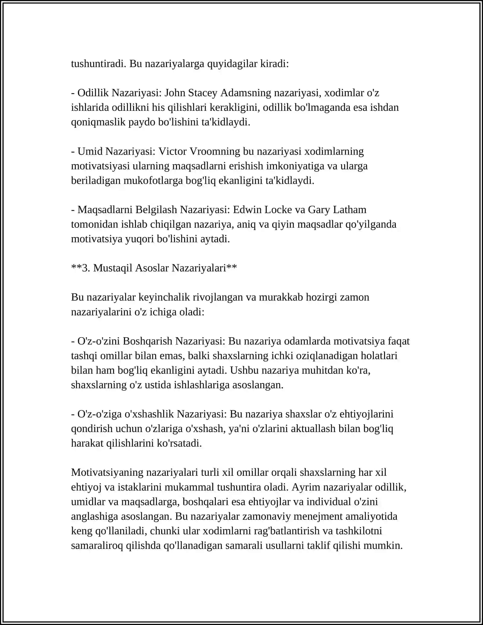 MOTIVATSIYA HAQIDA UMUMIY TUSHUNCHA 4