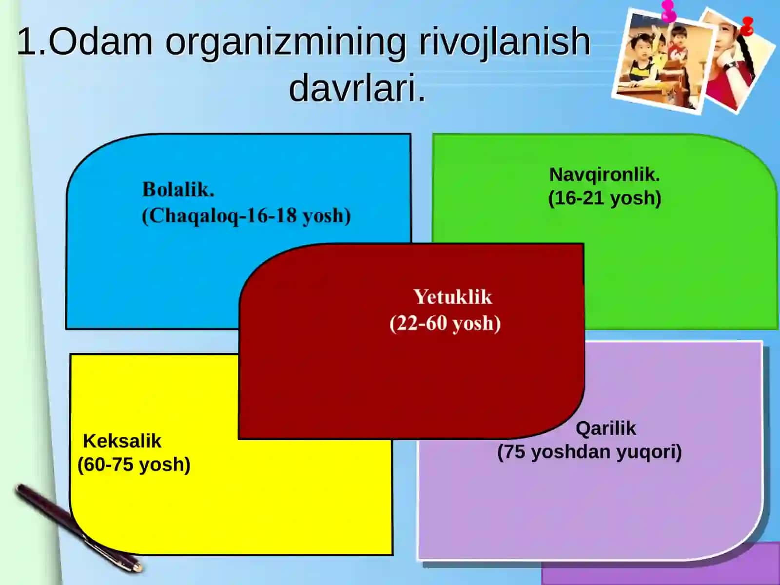 Bolaning o'sishi va rivojlanishi 4