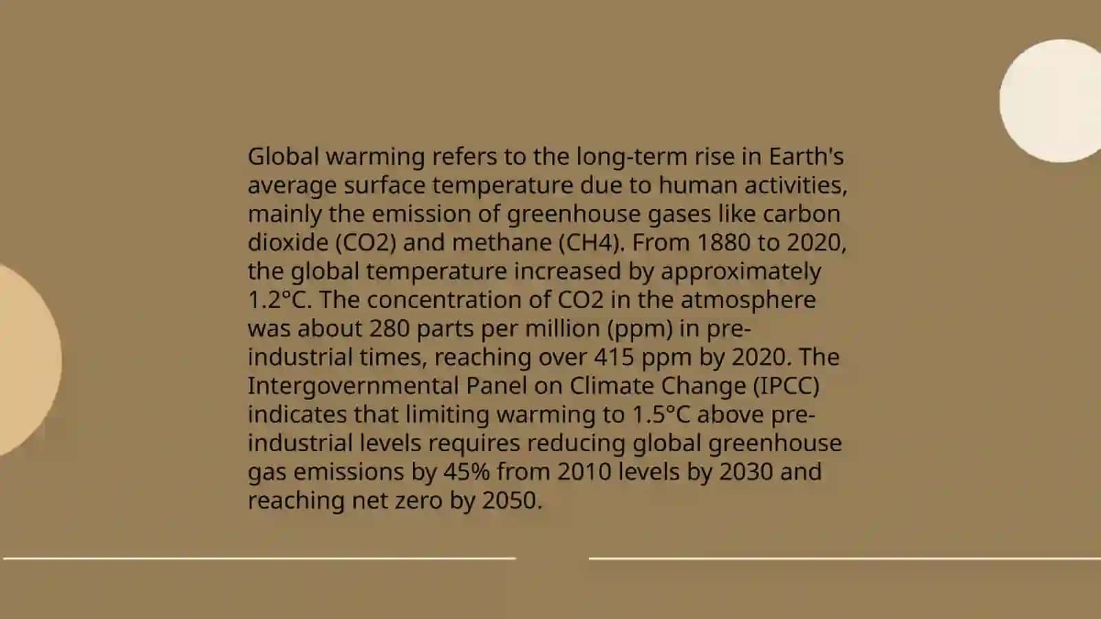 Climate change 4