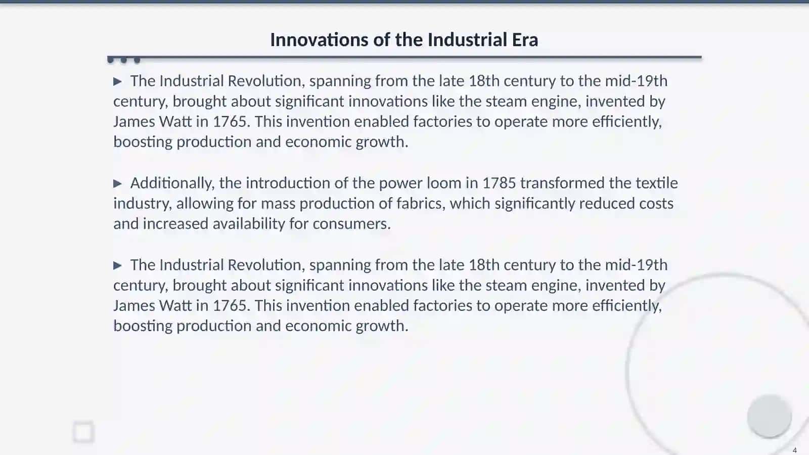 Inventions 4