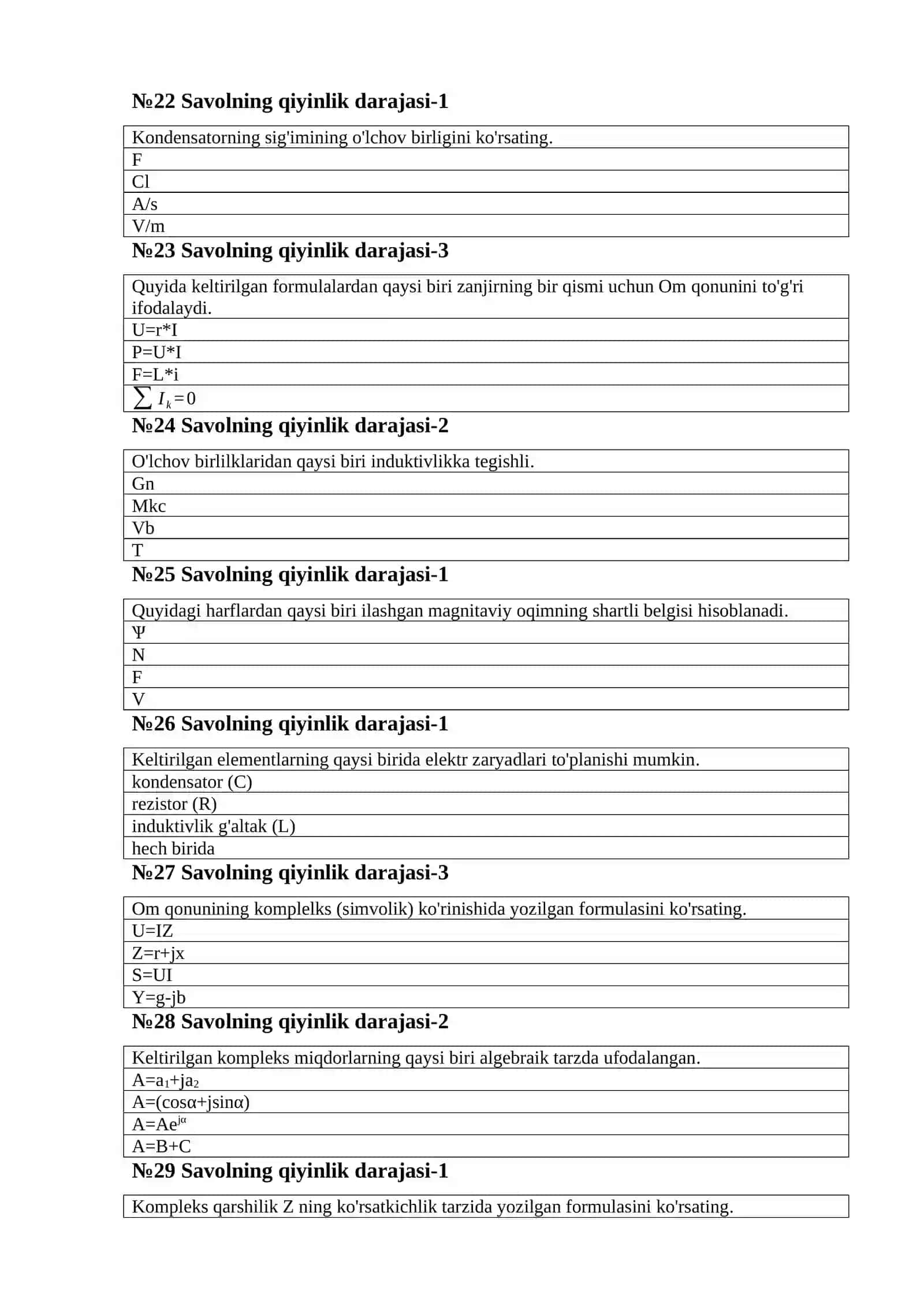Elektr zanjirlar nazariyasi 4