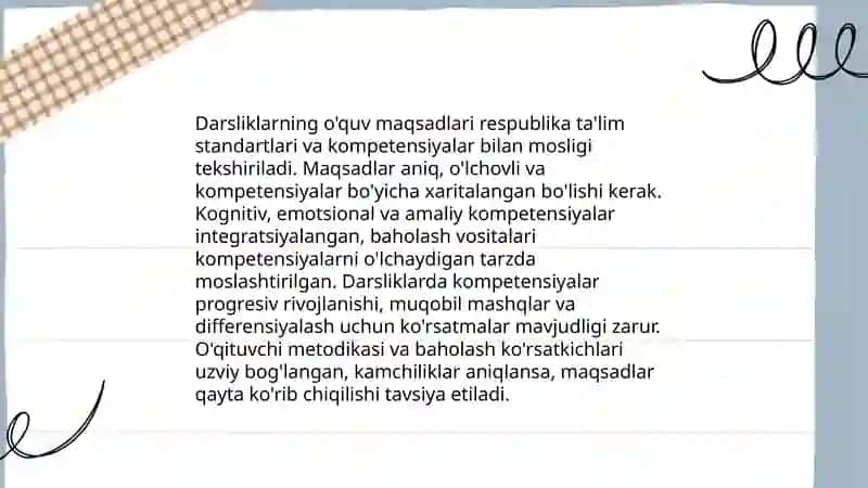 Umumtalim maktabi "Tarbiya"darsliklarining tahlil qilish 4