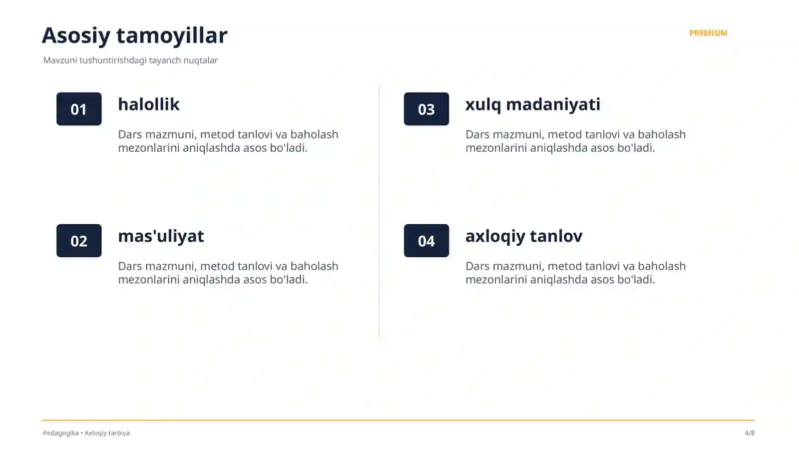 Axloqiy tarbiya 4