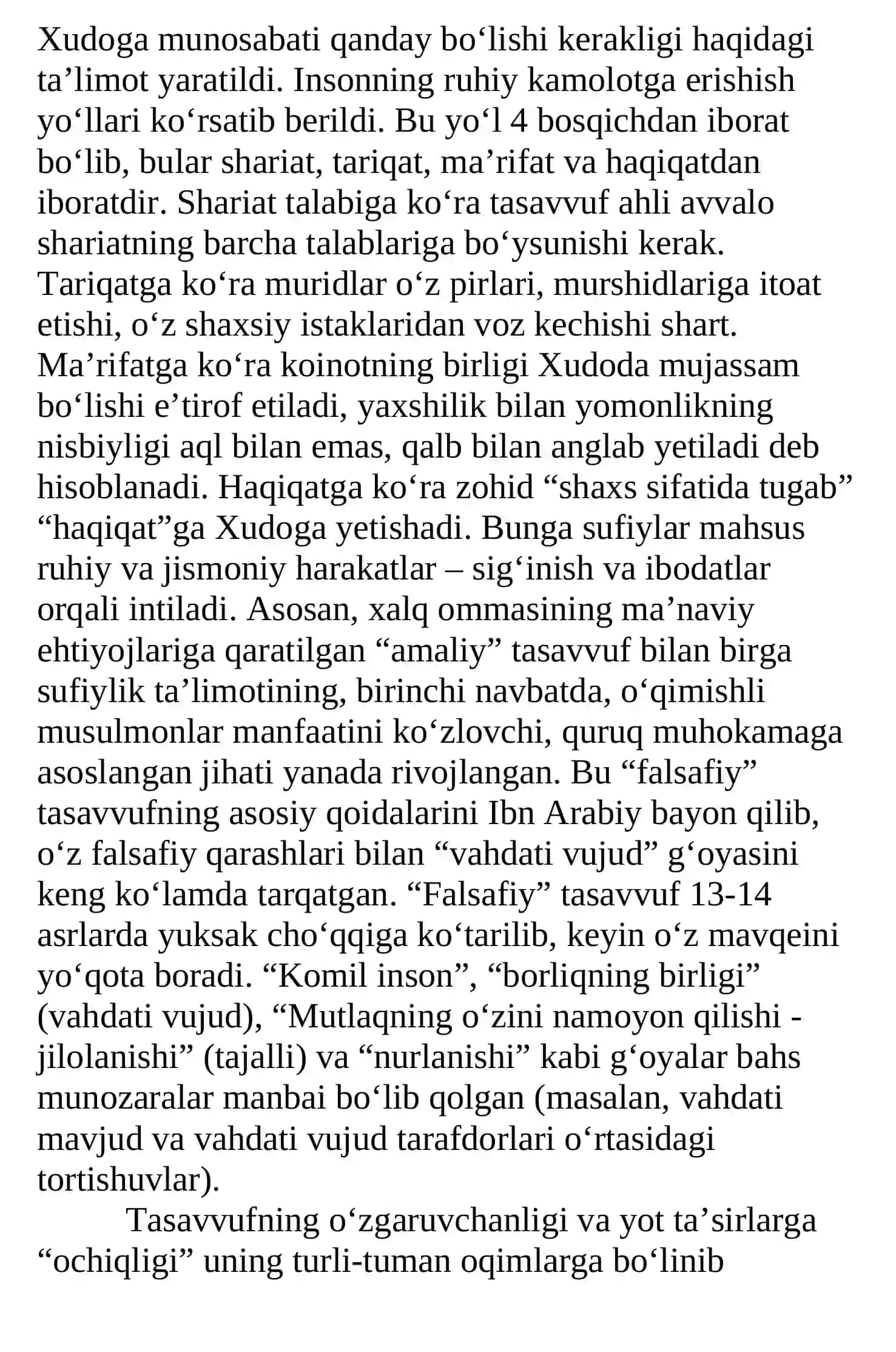 Tasavvuf ta’limotlarining Sharq madaniyatiga ta’siri 4