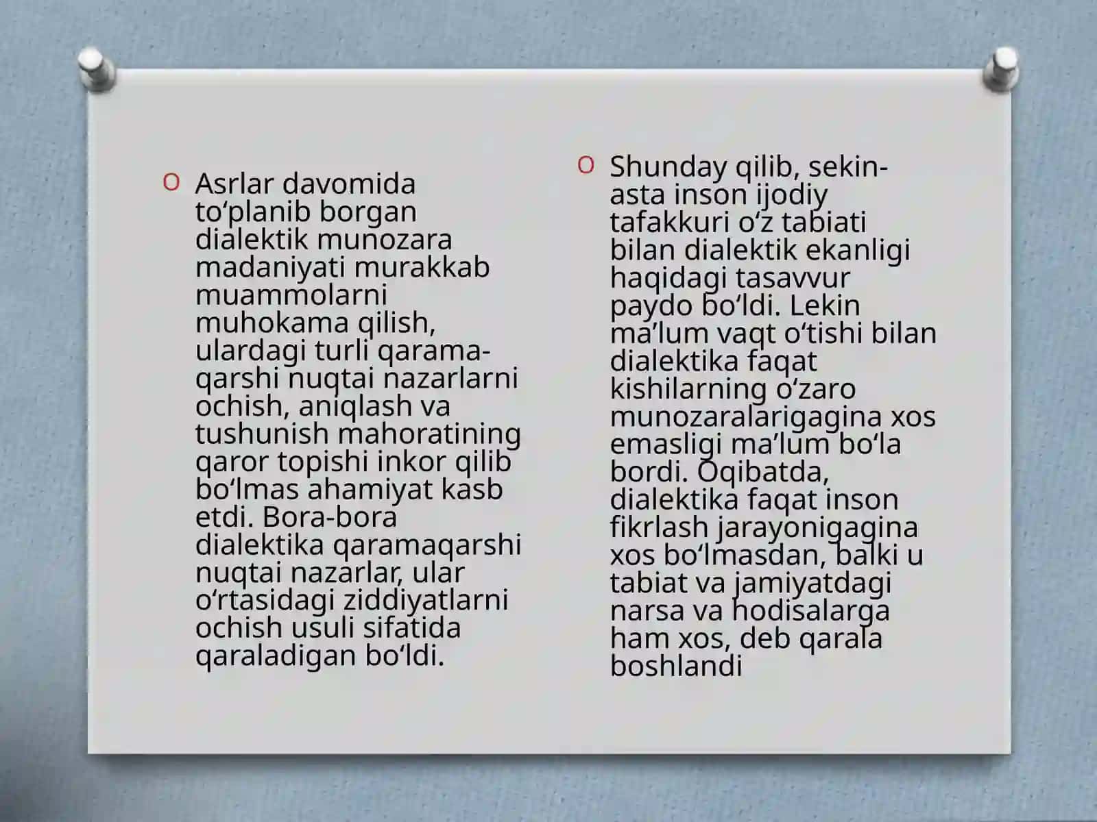 Jamiyat falsafasi va inson borlig’i rivojlanishi nazariyasi 4