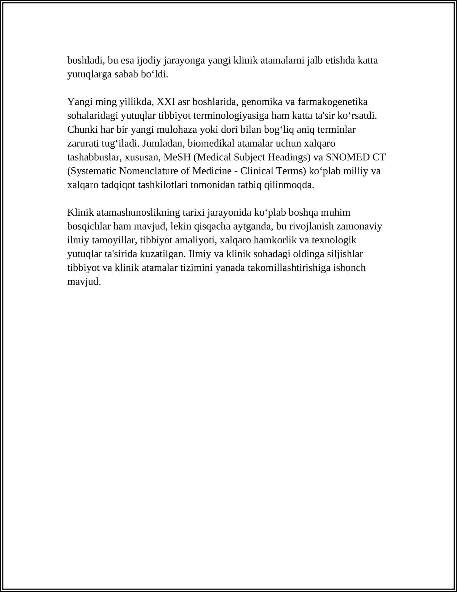 KILINIK ATAMASHUNOSLIK 4