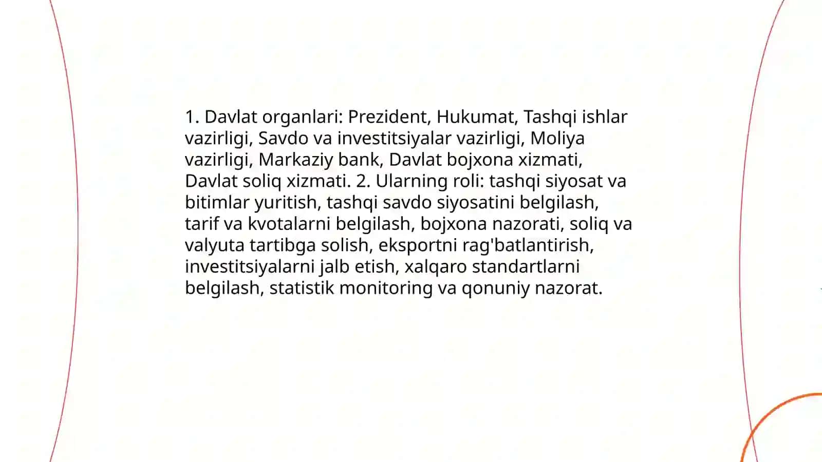 Tashqi iqtisodiy faoliyat sub'ektlari va ularning turlari 4