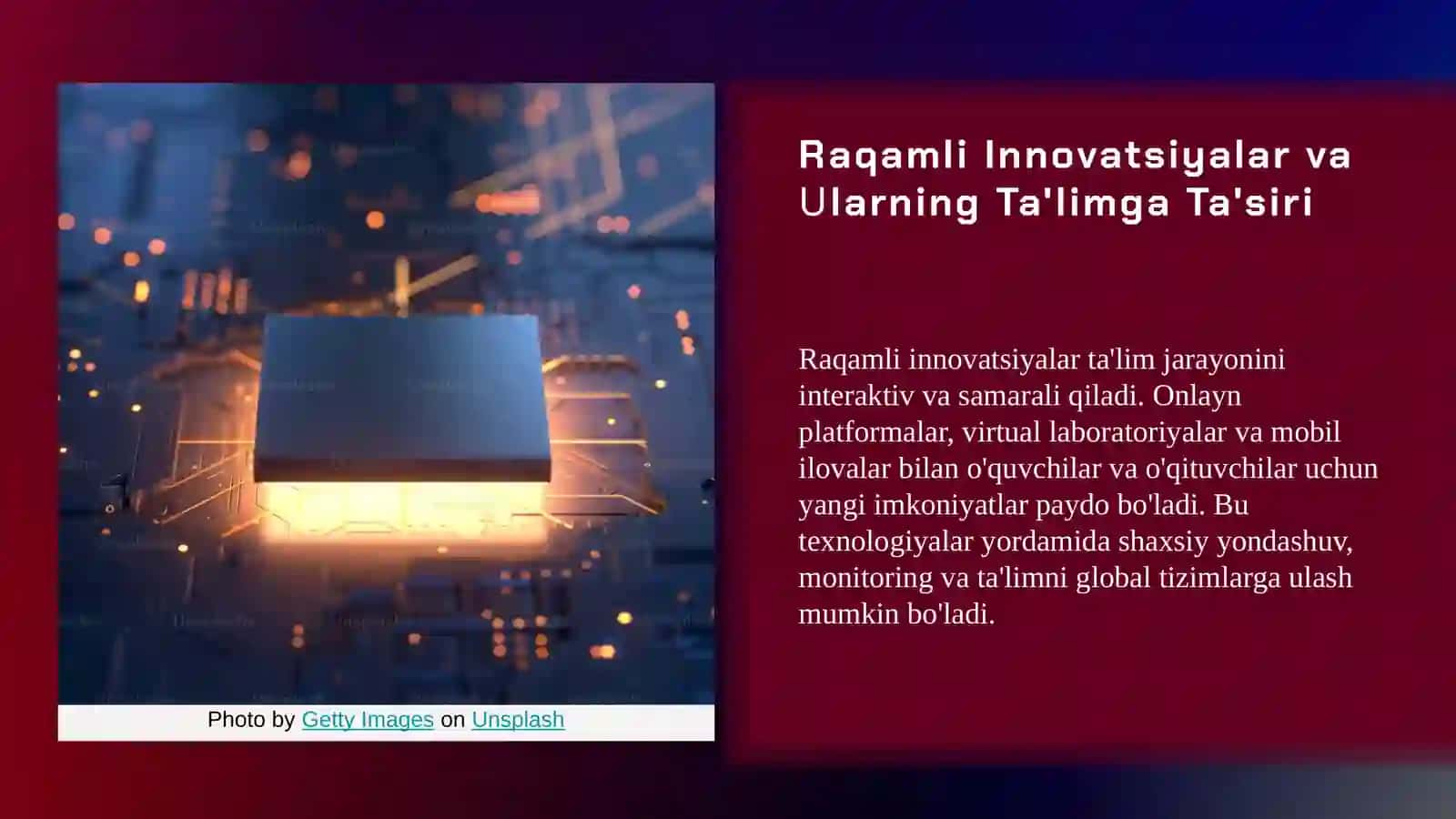 Ta'lim biznesida raqamli innovatsion texnologiyalar 4