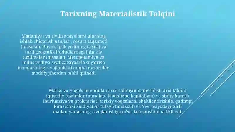 Tarix falsafasi. Sivilizatsiya va madaniyatlar 4
