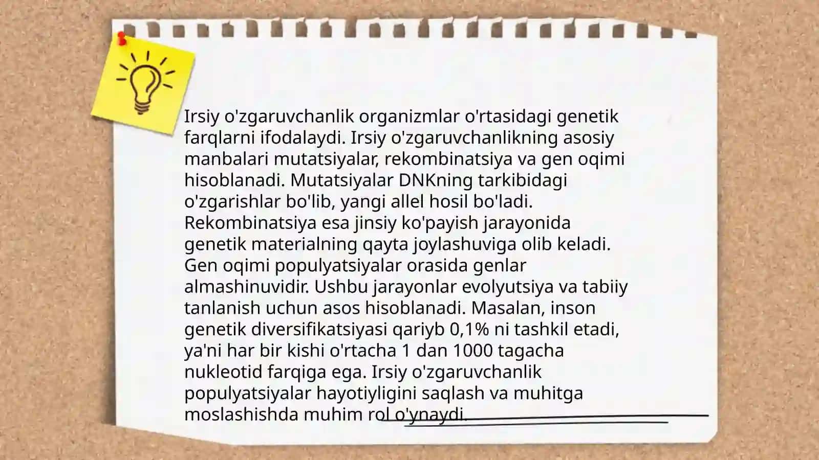Genetik axborotning uzatilishi 4
