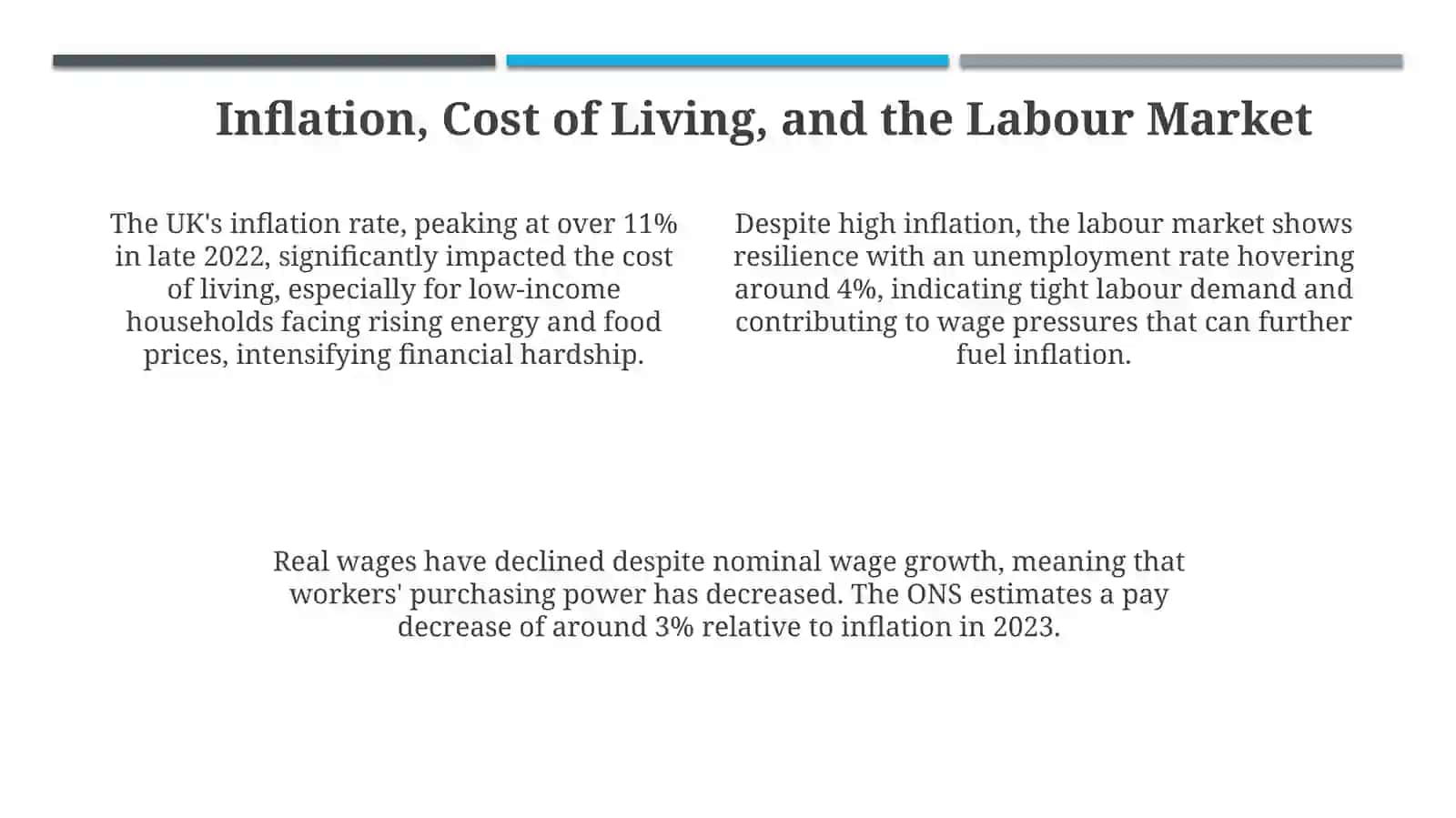 The UK Economy: Current State and Key Challenges 4