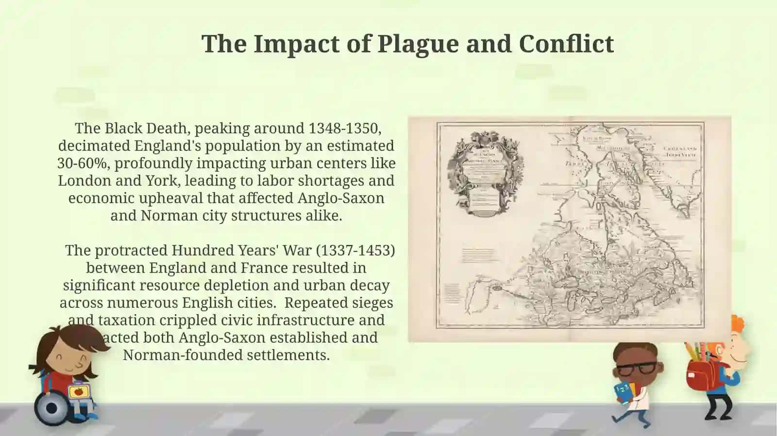 Cities of United kingdom Anglo-saxions Normands and others 4